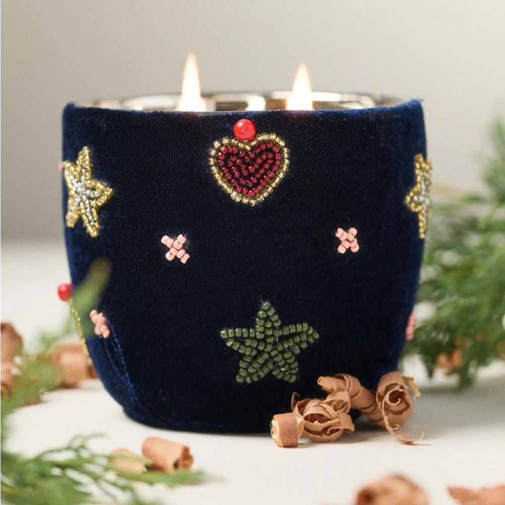 Anthropologie Velvet Icon Woody Fresh Balsam & Cedarwood | Small | NIB